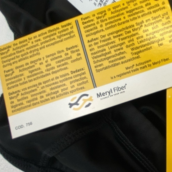 NEW! Athleta Compression UV Sweat Wicking 7/8 All Black Legging Women’s Size XS - Picture 3 of 12